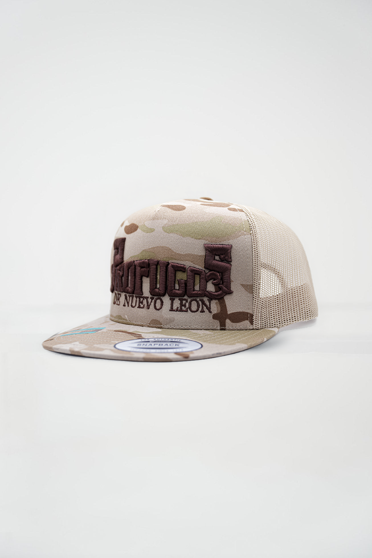 Prófugos Camo/Brown Snapback