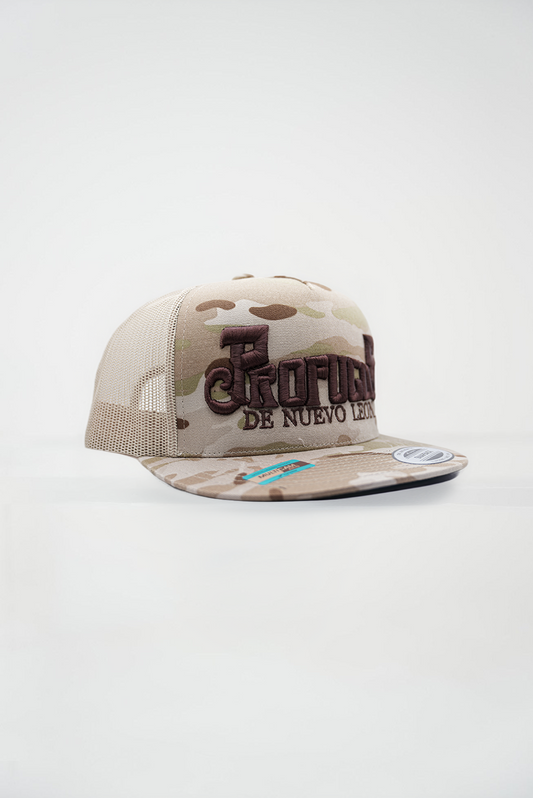 Prófugos Camo/Brown Snapback